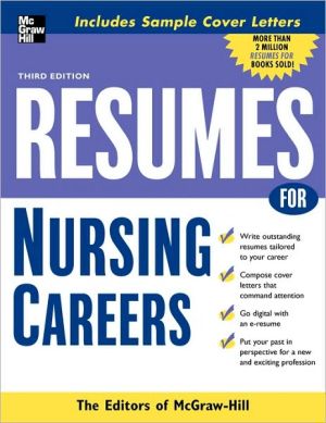 Book Resumes for Nursing Careers (McGraw-Hill Professional Resumes) free