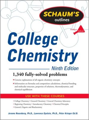 Book Schaum's Outline of College Chemistry, 9ed (Schaum's Outline Series) free