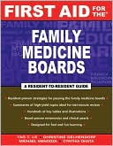 Book First Aid for the Family Medicine Boards (FIRST AID Specialty Boards) free