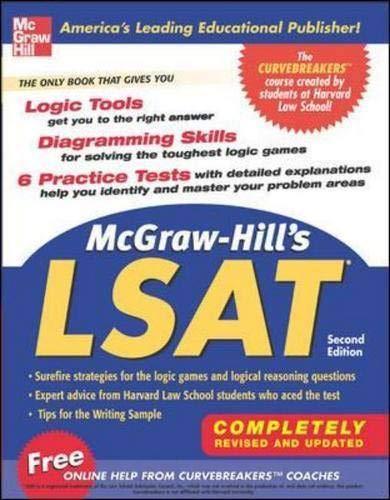 Book McGraw-Hill's LSAT, Second Edition free