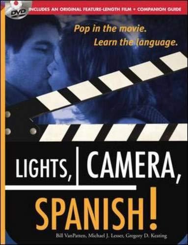 Book Lights, Camera, Spanish (Book + DVD): Learn Conversational Spanish by Watching a Romantic Adventure free