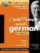 Book Michel Thomas Speak German For Beginners: 10-CD Beginner's Program (Michel Thomas Series) free