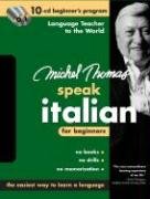 Book Michel Thomas Speak Italian for Beginners: 10-CD Beginner's Program (Michel Thomas Series) free