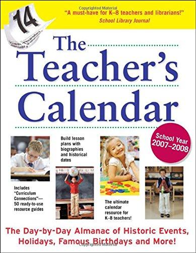 Book The Teacher's Calendar, School Year 2007-2008 free