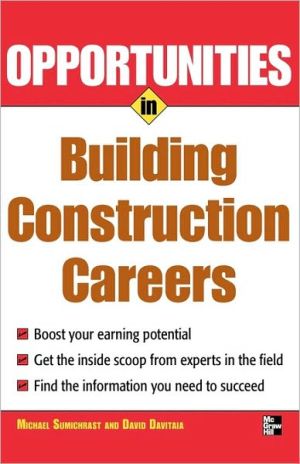 Book Opportunities in Building Construction Careers (Opportunities in ... (Paperback)) free
