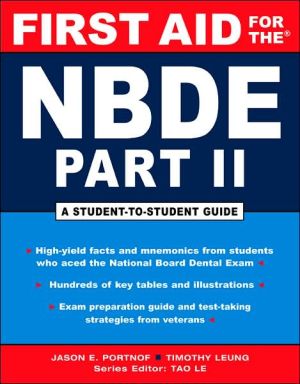 Book First Aid for the NBDE Part II (First Aid Series) (Pt. 2) free