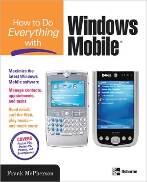 Book How to Do Everything with Windows Mobile free
