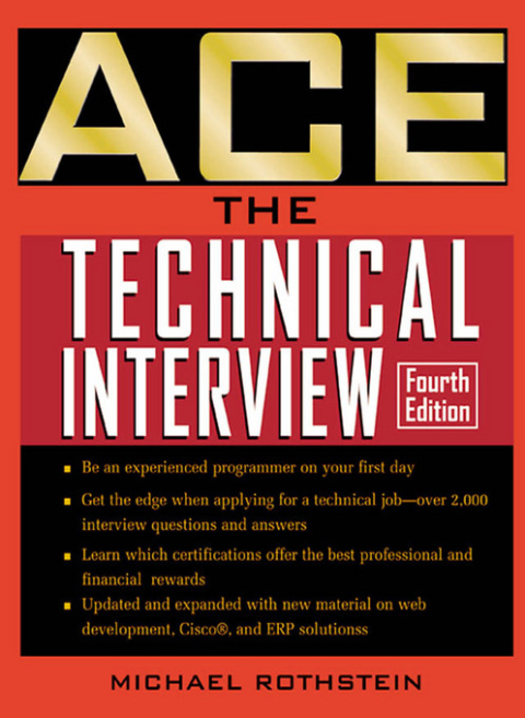 Book Ace the Technical Interview (ACE Technical Expert) free