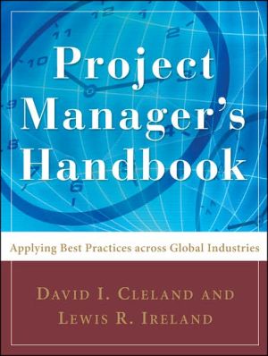 Book Project Manager's Handbook: Applying Best Practices Across Global Industries free