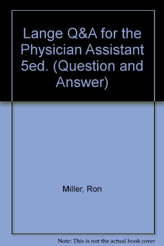 Book Lange Q&a For The Physician Assistant 5ed. (question And Answer) free