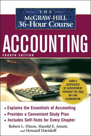Book The McGraw-Hill 36-Hour Accounting Course, 4th Ed (McGraw-Hill 36-Hour Courses) free