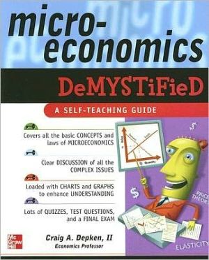 Book Microeconomics Demystified: A Self-Teaching Guide free