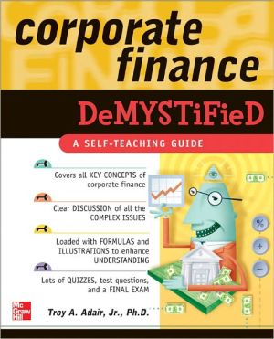 Book Corporate Finance Demystified free