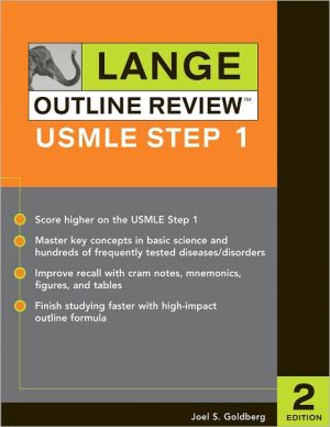 Book Lange Outline Review: USMLE Step 1, Second Edition (LANGE Reviews USMLE) free