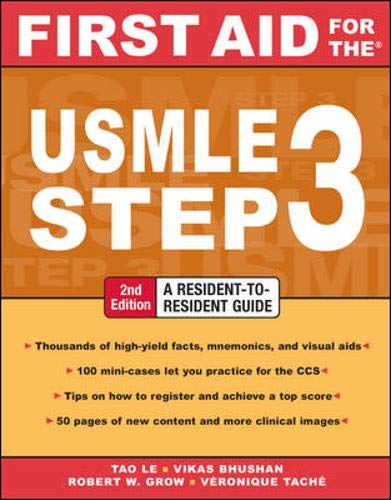 Book First Aid for the USMLE Step 3, Second Edition (First Aid USMLE) free
