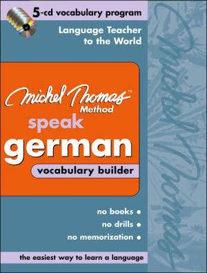 Book Michel Thomas German Vocabulary Builder: 5-CD Vocabulary Program (Michel Thomas Series) free