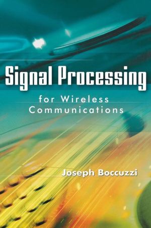 Book Signal Processing for Wireless Communications free
