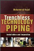 Book TRENCHLESS TECHNOLOGY PIPING: INSTALLATION AND INSPECTION: Installation and Inspection free