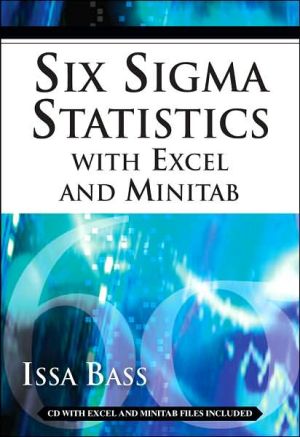 Book Six Sigma Statistics with EXCEL and MINITAB free