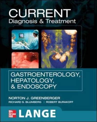 Book CURRENT Diagnosis & Treatment Gastroenterology, Hepatology, & Endoscopy (LANGE CURRENT Series) free