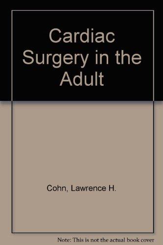 Book Cardiac Surgery in the Adult free