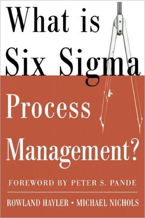Book What is Six Sigma Process Management? free