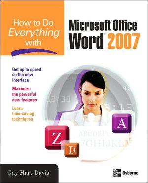 Book How to Do Everything with Microsoft Office Word 2007 free