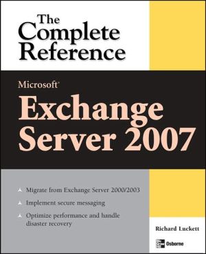 Book Microsoft Exchange Server 2007: The Complete Reference free
