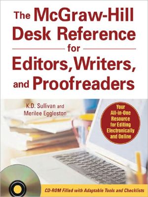 Book The McGraw-Hill Desk Reference for Editors, Writers, and Proofreaders free
