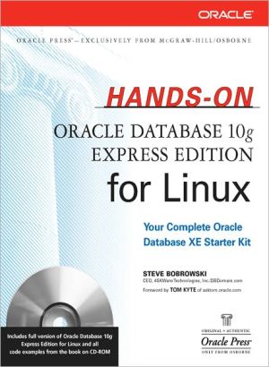 Book Hands-On Oracle Database 10g Express Edition for Linux (Oracle Press) free