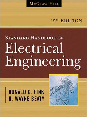 Book Standard Handbook for Electrical Engineers free