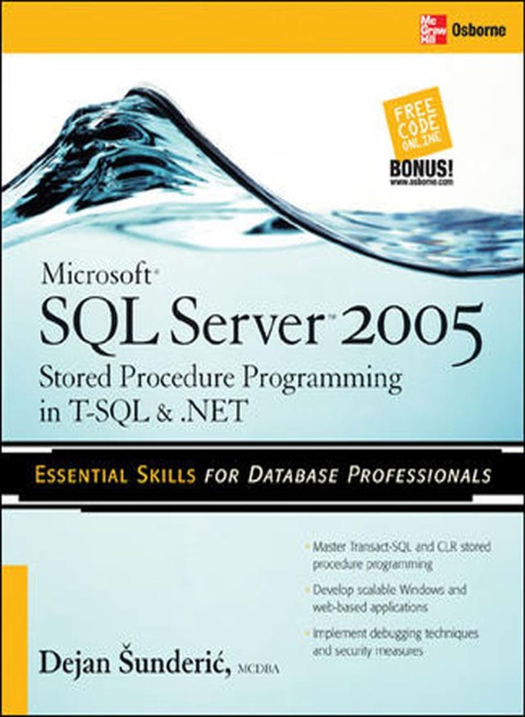 Book Microsoft SQL Server 2005 Stored Procedure Programming in T-SQL & .NET free