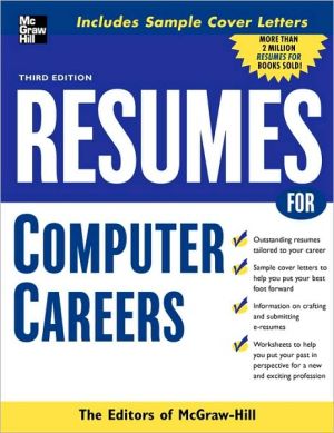 Book Resumes for Computer Careers (McGraw-Hill Professional Resumes) free