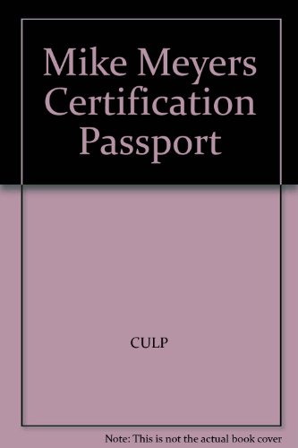 Book Mike Meyers Certification Passport free