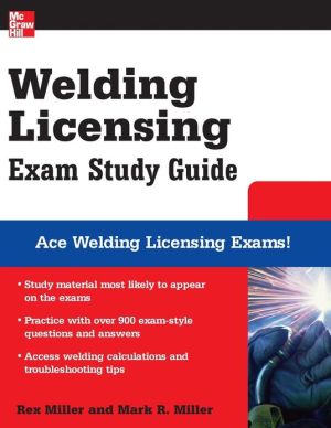 Book Welding Licensing Exam Study Guide (McGraw-Hill's Welding Licensing Exam Study Guide) free