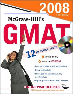 Book McGraw-Hill's GMAT with CD, 2008 Edition free