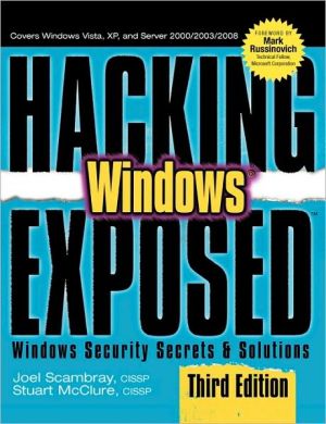 Book Hacking Exposed Windows: Microsoft Windows Security Secrets and Solutions, Third Edition free
