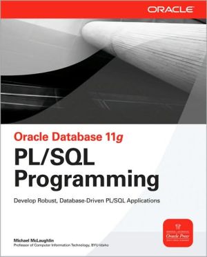 Book Oracle Database 11g PL/SQL Programming (Oracle Press) free