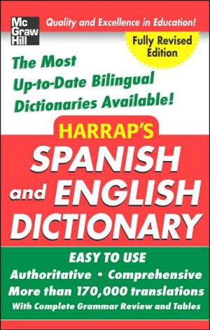 Book Harrap's Spanish and English Dictionary, Hardcover Ed. free
