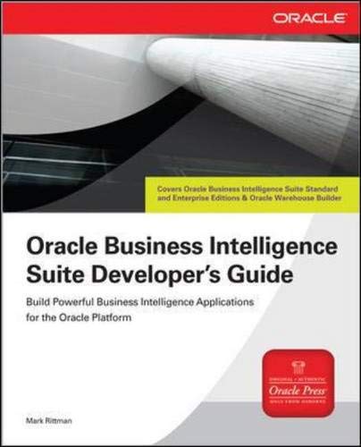 Book Oracle Business Intelligence Suite Developer's Guide free