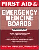 Book First Aid for the Emergency Medicine Boards (FIRST AID Specialty Boards) free