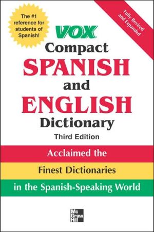 Book Vox Compact Spanish and English Dictionary, 3rd Edition free