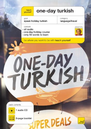 Book Teach Yourself One-Day Turkish (1CD + Guide) (TY: Language Guides) free