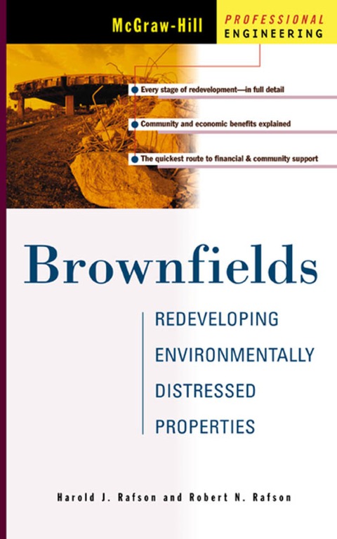 Book Brownfields: Redeveloping Environmentally Distressed Properties (McGraw-Hill Professional Engineering) free