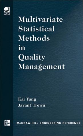 Book Multivariate Statistical Methods in Quality Management free