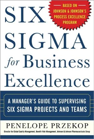 Book Six Sigma for Business Excellence free
