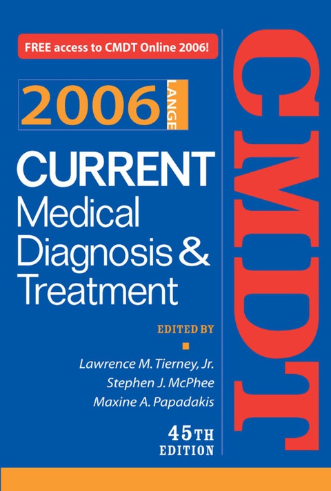 Book Current Medical Diagnosis & Treatment, 2006 free