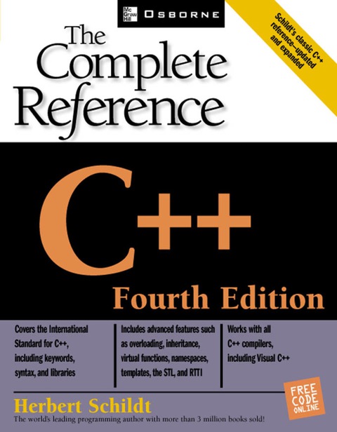 Book C++: The Complete Reference, 4th Edition (Osborne Complete Reference Series) free