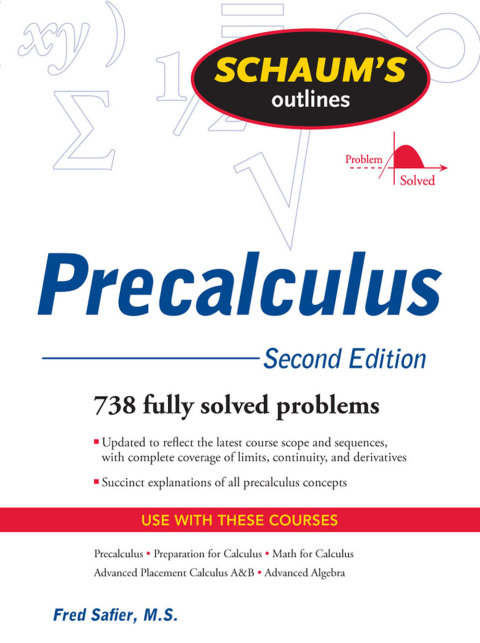 Book Schaum's Outline of PreCalculus, 2nd Ed. free
