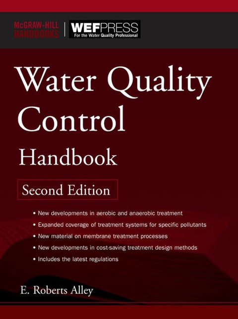 Book Water Quality Control Handbook, Second Edition (McGraw-Hill Handbooks) free